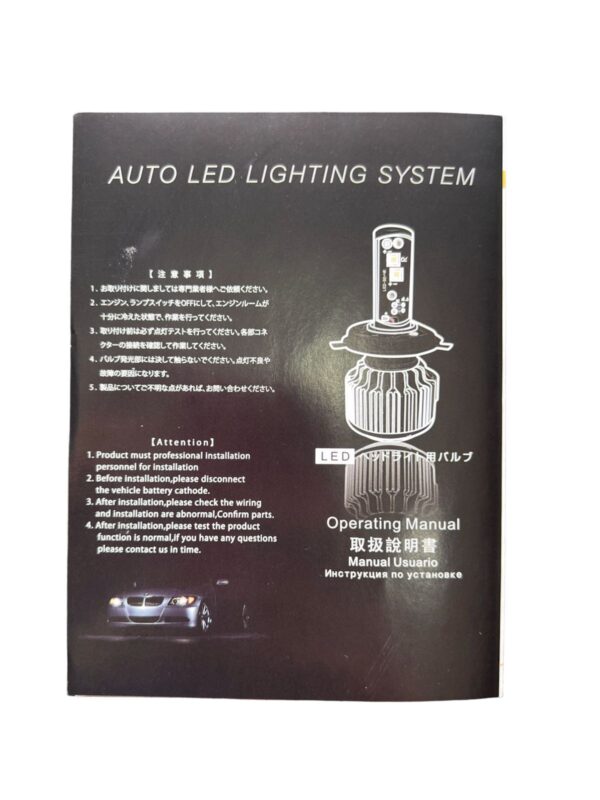 Luces Turbo Led Alta Intensidad H3 - Imagen 6
